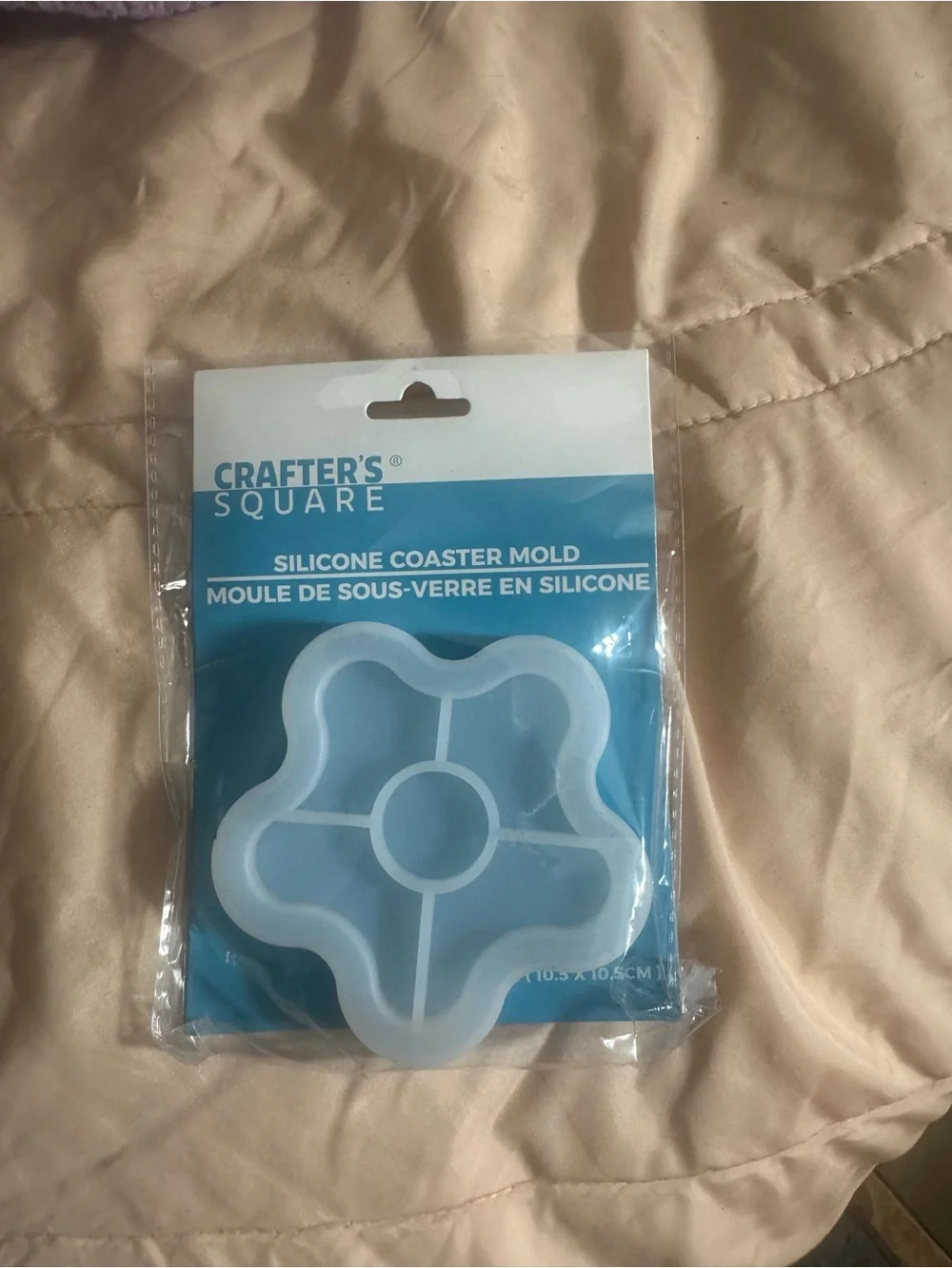 Blue Silicone Coaster Mold